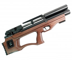 Пневматическая винтовка «Снайпер Буллпап», L=300 мм, шт/взвод (дерево, PCP, ред.) 6,35 мм