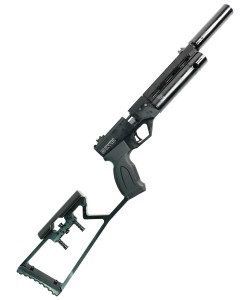 Пневматический пистолет «Корсар» D32, ствол 180 мм (с прикладом, PCP, редуктор) 6,35 мм