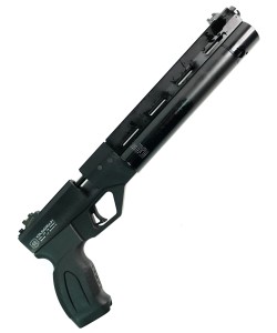 Пневматический пистолет «Корсар» D32, ствол 240 мм (с прикладом, PCP, редуктор) 6,35 мм