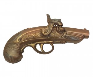 Сувенир из шоколада - пистолет Дерринджера