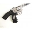 Пневматический револьвер ASG Dan Wesson 6” Silver (пулевой) - фото № 5