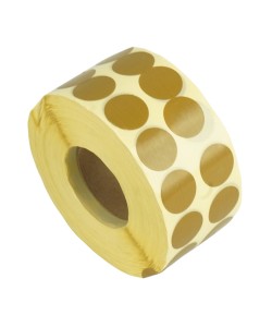 Заклейки для IPSC мишеней коричневые (4000 штук)