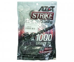 Шары для страйкбола Azot Strike 0,32 г, 3100 штук (1 кг, белые)