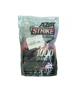 Шары для страйкбола Azot Strike 0,38 г, 2600 штук (1 кг, белые)