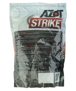 Шары для страйкбола Azot Strike 0,38 г, 2600 штук (1 кг, белые)