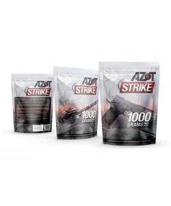 Шары для страйкбола Azot Strike 0,40 г, 2500 штук (1 кг, белые)