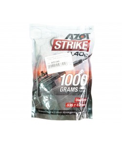 Шары для страйкбола Azot Strike 0,40 г, 2500 штук (1 кг, белые)
