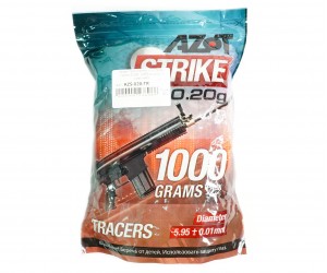 Шары трассерные Azot Strike Tracers 0,20 г, 5000 штук (1 кг, зеленые)