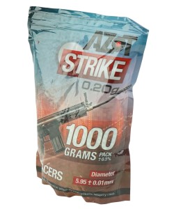 Шары трассерные Azot Strike Tracers 0,20 г, 5000 штук (1 кг, зеленые)