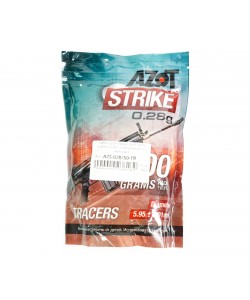 Шары трассерные Azot Strike Tracers 0,28 г, 1750 штук (0,5 кг, зеленые)
