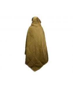 Плащ-палатка солдатская, 180x180 см (темно-зеленый), с хранения