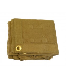 Плащ-палатка солдатская, 180x180 см (темно-зеленый), с хранения