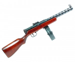 Охолощенный СХП пистолет-пулемет ППД-34 Kurs (Дегтярева) 10x31