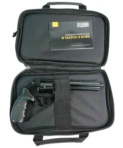 Сигнальный револьвер Taurus-S KURS (Smith & Wesson 6”) 5,5 мм под 10ТК, черный