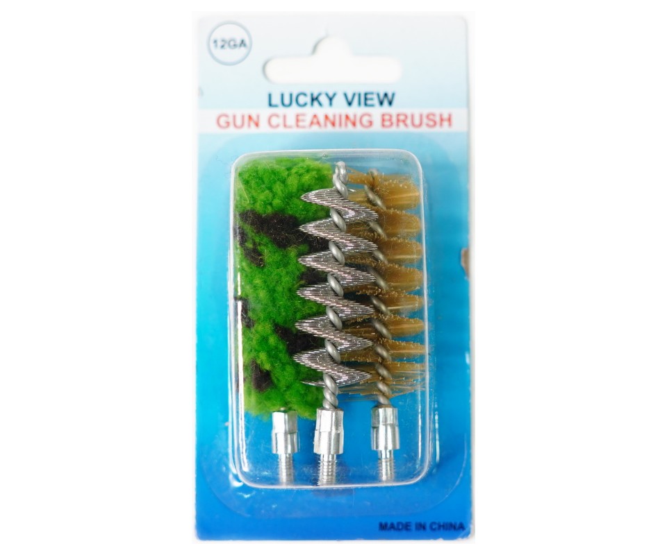 Набор ершей для чистки Lucky View, кал. 12 (в блистере)