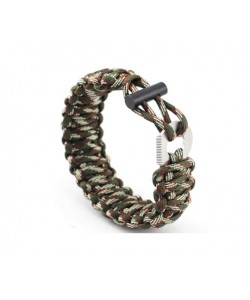 Браслет из паракорда Outdoors Survival (кресало) AS-SL0015 ACU