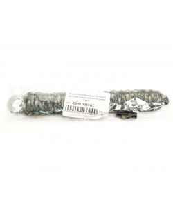 Браслет из паракорда Outdoors Survival (кресало) AS-SL0015 Green Camo