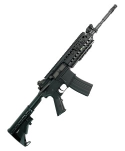 Страйкбольный автомат Cyma M4 S-System CQB Black (CM.508)
