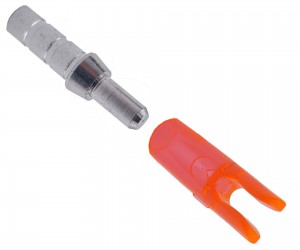 Хвостовик Centershot под пин-нок адаптер для лучных стрел Flash оранжевый