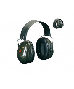Наушники противошумные 3M PELTOR Optime II, SNR 31db, складное оголовье, зеленые