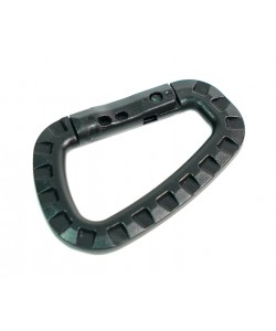 Карабин для крепления Outdoor Nylon D Type TL0037 Black