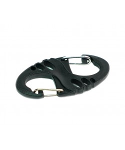 Карабин для крепления Outdoor Nylon S Type AS-TL0040 Black