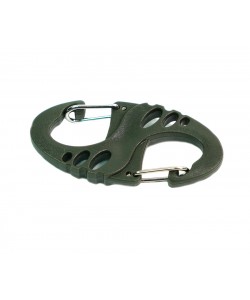Карабин для крепления Outdoor Nylon S Type AS-TL0040 Olive