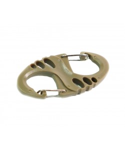 Карабин для крепления Outdoor Nylon S Type AS-TL0040 Tan