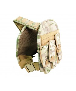 Разгрузочный жилет Yakeda VT-1099-B Plate Carrier с подсумками (Multicam)