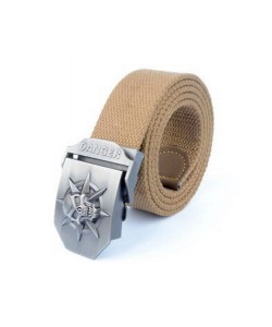 Ремень поясной Tactical BDU Duty Scull AS-BL00095 Tan