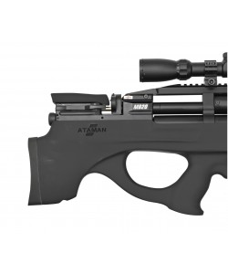 Пневматическая винтовка Ataman MB20 Булл-пап B25 (Soft-Touch Black, PCP, колба) 5,5 мм