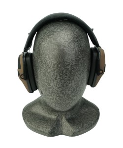 Наушники активные ShotTime 32, NRR 23dB, оголовье экокожа, амбушюры поролон. (Tan)