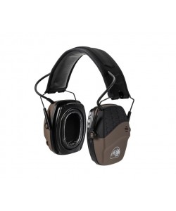 Наушники активные ShotTime 44 Pro, NRR 23dB, мягкое оголовье, амбушюры гелевые (Tan)