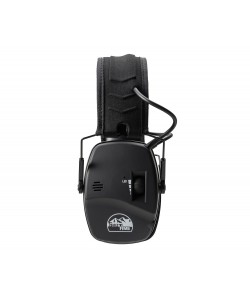 Наушники активные ShotTime 44 Pro, NRR 23dB, мягкое оголовье, амбушюры гелевые (черные)