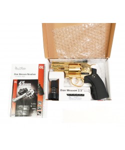 Пневматический револьвер ASG Dan Wesson 2.5” Gold