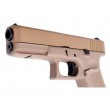 Страйкбольный пистолет WE Glock-17 Gen.5 Tan, сменные накладки (WE-G001VB-TN) - фото № 12