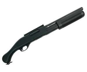Страйкбольный дробовик Cyma Remington M870 shotgun, пластик (CM.357A BK)
