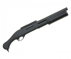 Страйкбольный дробовик Cyma Remington M870 shotgun Black, пластик (CM.357A BK)