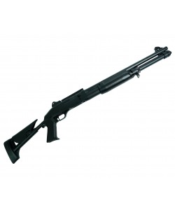 Страйкбольный дробовик Cyma Benelli M4 Super 90 Tactical, телескоп. приклад, пластик (CM.373)