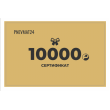 Электронный подарочный сертификат на 10.000р в Pnevmat24 - фото № 1