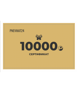 Электронный подарочный сертификат на 10.000р в Pnevmat24