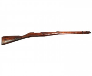Ложа винтовки Мосина с накладкой и кольцами, оригинал (дерево)