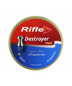 Пули Rifle Field Series Destroyer 4,5 мм, 0,53 г (500 штук)