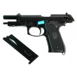 Страйкбольный пистолет WE Beretta M9A1 New Rail Black - фото № 4