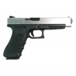 Страйкбольный пистолет WE Glock-34 Gen.4 Silver, сменные накладки (WE-G008B-SV) - фото № 2