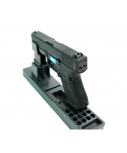 Страйкбольный пистолет WE Glock-19 Gen.5, сменные накладки (WE-G003VB-BK)