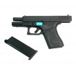 Страйкбольный пистолет WE Glock-19 Gen.5, сменные накладки (WE-G003VB-BK) - фото № 4