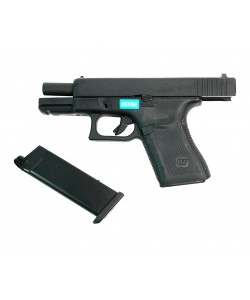 Страйкбольный пистолет WE Glock-19 Gen.5, сменные накладки (WE-G003VB-BK)