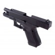 Страйкбольный пистолет WE Glock-19 Gen.5, сменные накладки (WE-G003VB-BK) - фото № 13