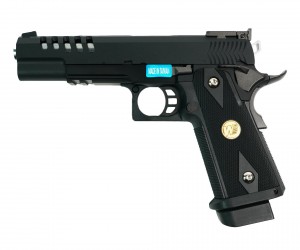 Страйкбольный пистолет WE Colt M1911 Hi-Capa 5.1, перфор. кожух (WE-H002)
